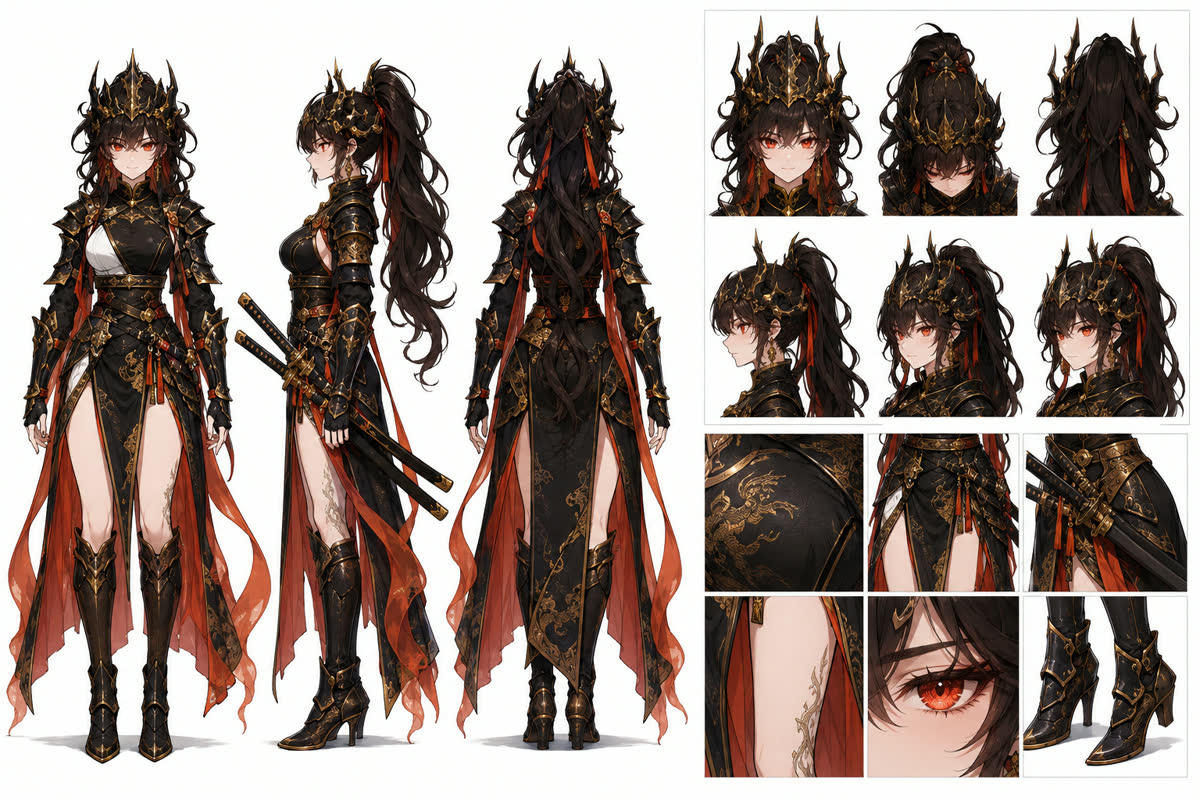 篝 朱璃のキャラクターシート