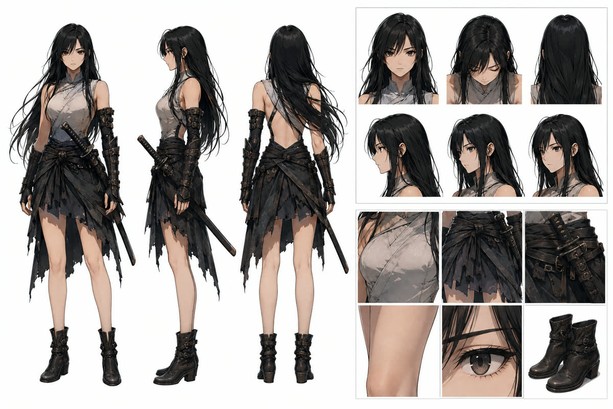 黒瀬朔のキャラクターシート